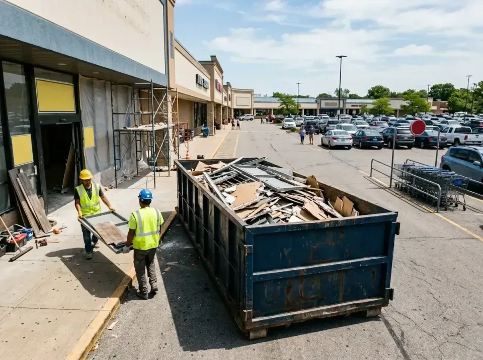 retail-store-renovation-debris-003 — frequently asked questions, Roll-off Dumpster Rentals in Stuttgart, AR